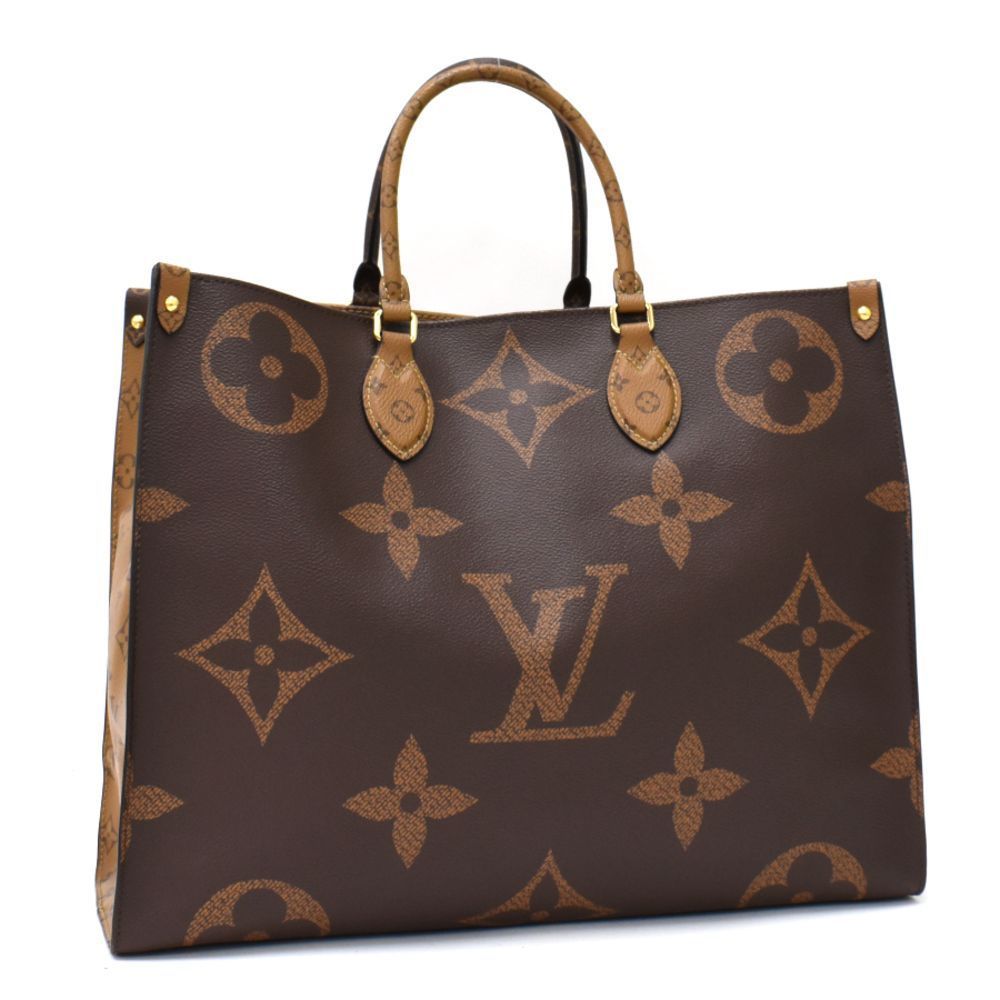 Louis Vuitton On The Go GM Monogram Canvas Brown Tote Bag - Picture 1 of 8